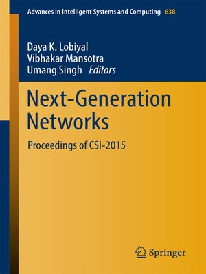 cover image of Next-Generation Networks